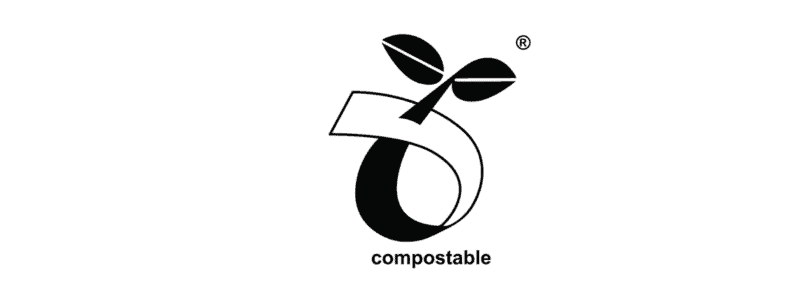Compaostable packaging Symbol
