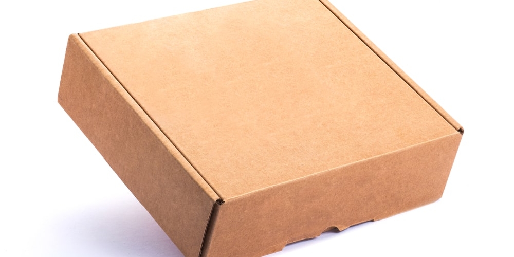 Empty,Cardboard,Box,Isolated,On,A,White,Background